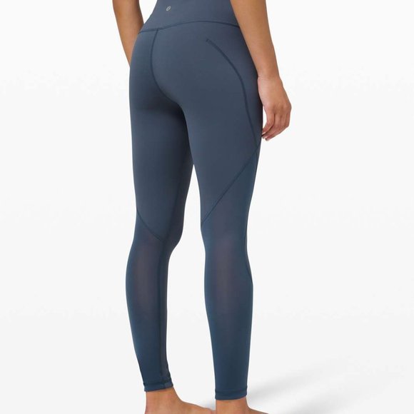 Nwt Lululemon Wunder Under Mesh Legging 